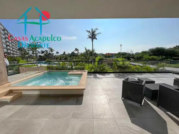 Exclusivo departamento en renta vacacional con terraza y jacuzzi privado