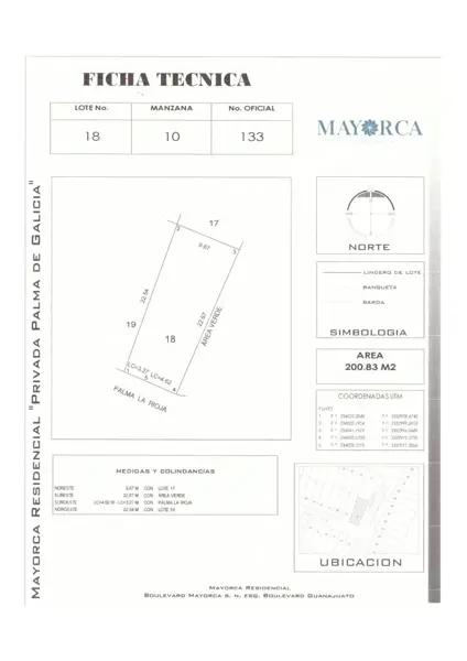 Terreno en venta en Mayorca Residencial, León, Guanajuato