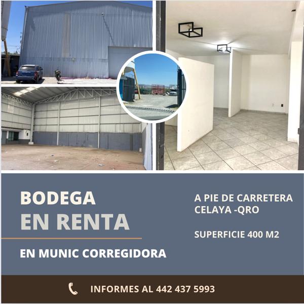 Bodega en renta en El Romeral, Corregidora, Querétaro