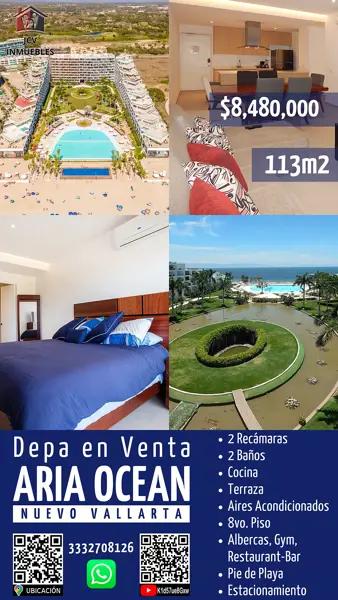 Departamento en venta en Flamingos, Bahía de Banderas, Nayarit