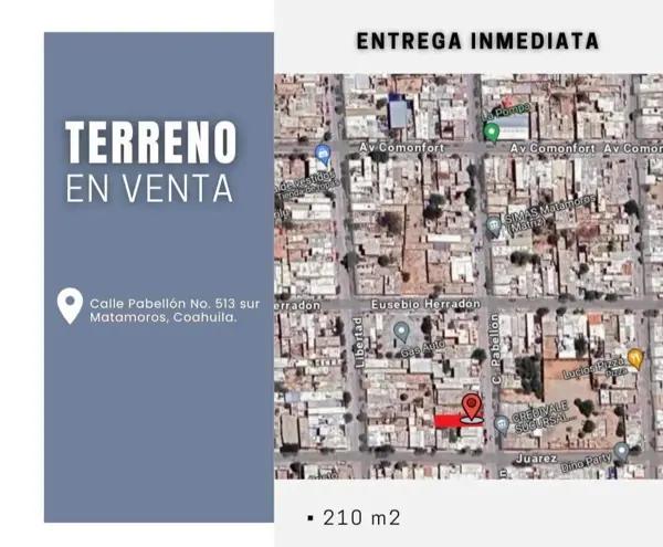 Terreno en venta en Matamoros, Matamoros, Coahuila de Zaragoza