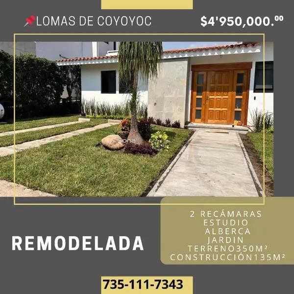 Casa en venta en Lomas de Cocoyoc, Atlatlahucan, Morelos