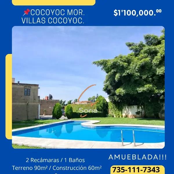 Casa en venta en Villas de Cocoyoc, Yautepec, Morelos