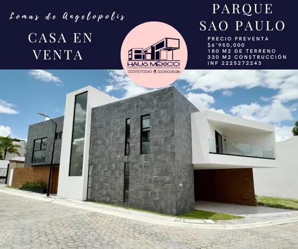 Casa en venta en Lomas de Angelópolis II, San Andrés Cholula, Puebla