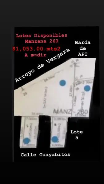 Terreno en venta en Playa Linda, Veracruz, Veracruz de Ignacio de la Llave