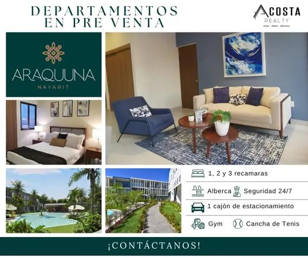 Departamento en venta en Mezcales, Bahía de Banderas, Nayarit