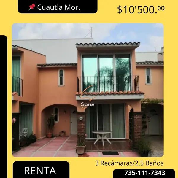 Casa en renta en Miguel Hidalgo, Cuautla, Morelos