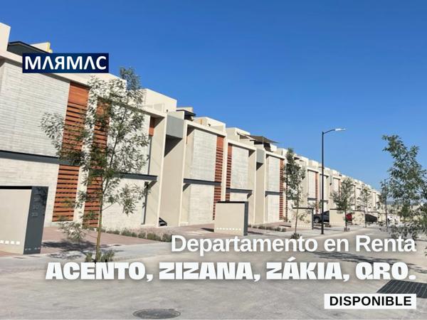 Departamento en renta en Zizana, El Marqués, Querétaro Departamento en renta en Zizana, El Marqués, Querétaro