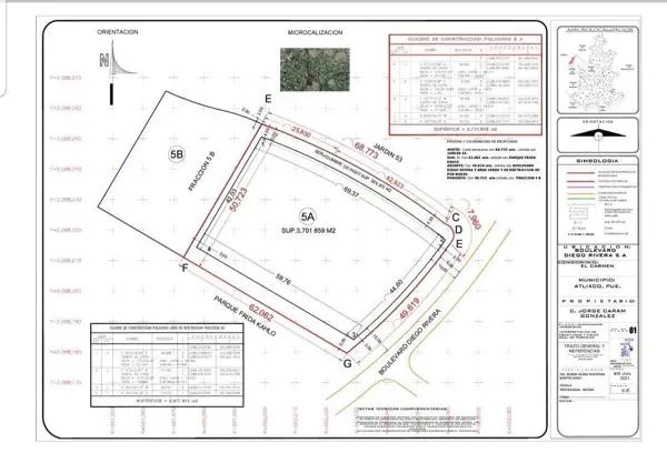 Venta lote residencial con casa club con alberca,  Fracc El Carmen. Atlixco
