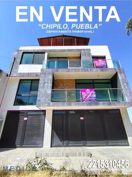 Departamento en venta en San Pablo Ahuatempa, Santa Isabel Cholula, Puebla