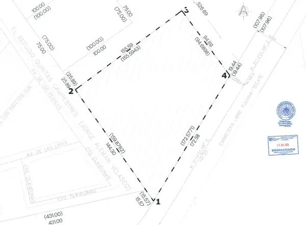 Terreno en venta en Quintas Campestre El Refugio, Tijuana, Baja California