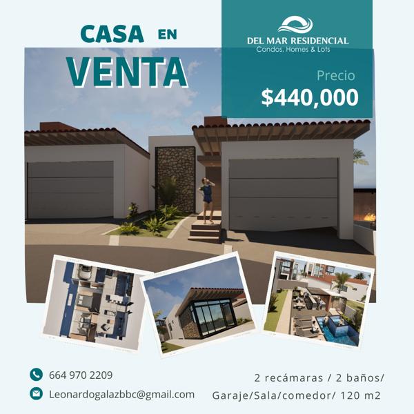 Casa en venta en Vista Azul, Tijuana, Baja California Casa en venta en Vista Azul, Tijuana, Baja California