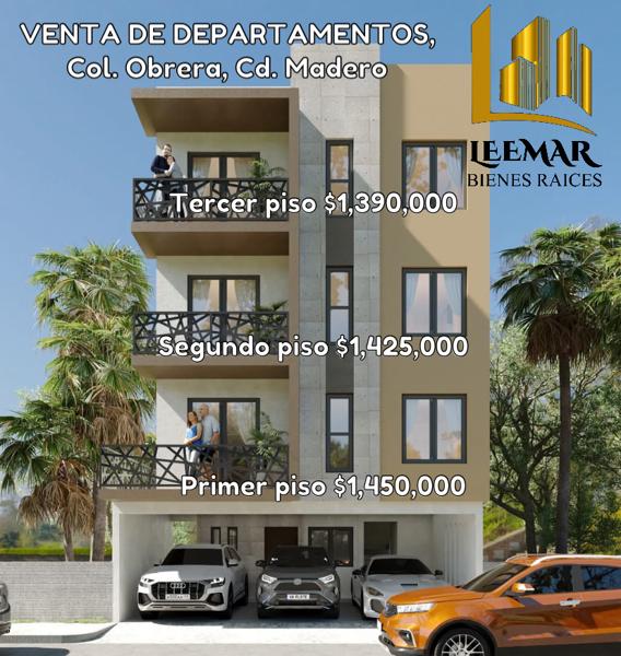 Departamento en venta en Obrera, Ciudad Madero, Tamaulipas