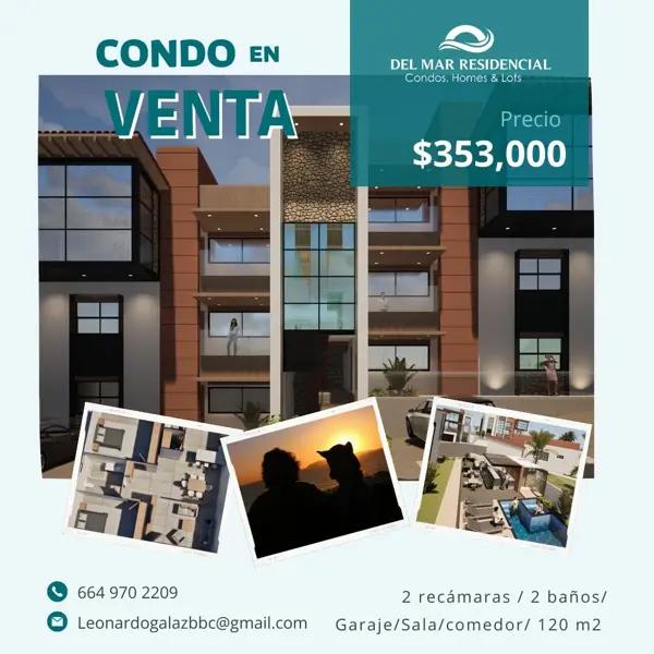 Departamento en venta en Vista Azul, Tijuana, Baja California
