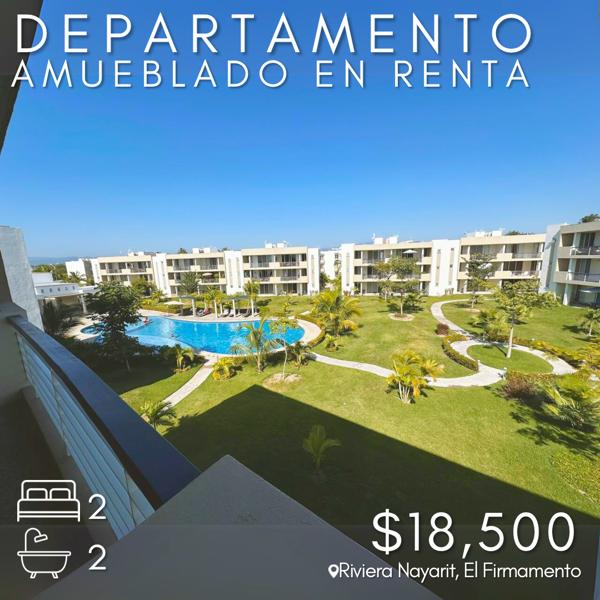 Departamento en renta en Rincón del Cielo, Bahía de Banderas, Nayarit