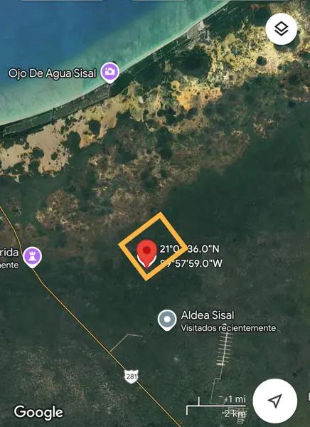 Terreno en venta en Sisal, Hunucmá, Yucatán Terreno en venta en Sisal, Hunucmá, Yucatán