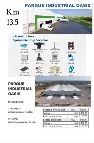Bodega en renta en Parque Oasis, Veracruz, Veracruz de Ignacio de la Llave