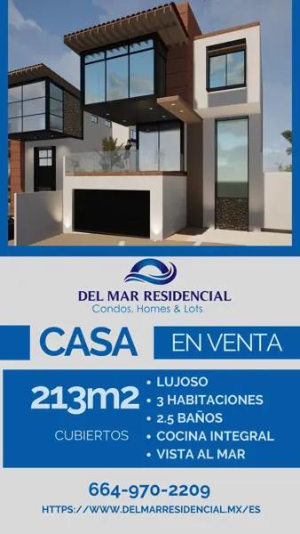 Casa en venta en Vista Azul, Tijuana, Baja California Casa en venta en Vista Azul, Tijuana, Baja California