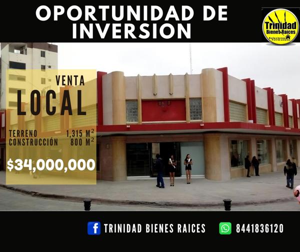 Local en venta en Saltillo Centro, Saltillo, Coahuila de Zaragoza Local en venta en Saltillo Centro, Saltillo, Coahuila de Zaragoza