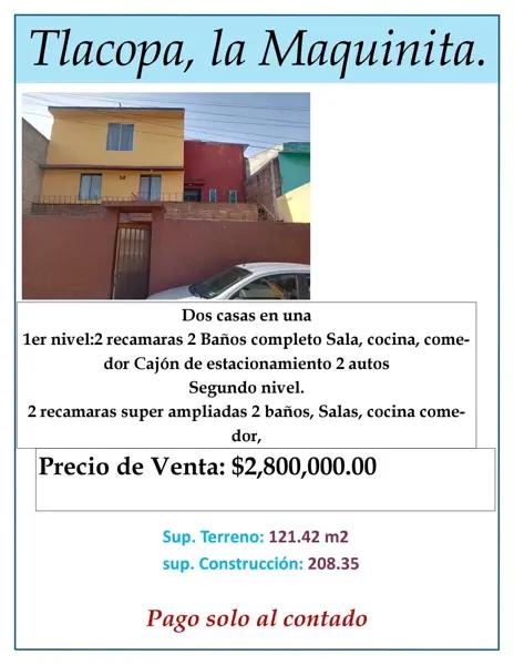 Casa en venta en Tlacopa, Toluca, México