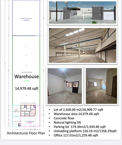 Nave en renta en Pequeña Zona Industrial, Torreón, Coahuila de Zaragoza