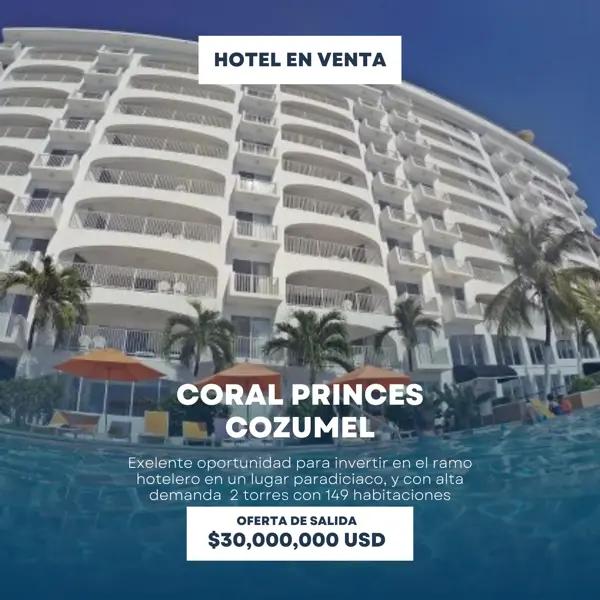 Hotel en venta en Cozumel Turistico, Cozumel, Quintana Roo