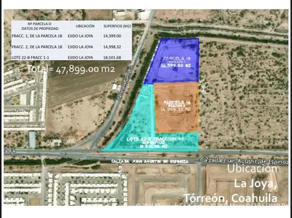 Terreno en venta en La Joya, Torreón, Coahuila de Zaragoza Terreno en venta en La Joya, Torreón, Coahuila de Zaragoza