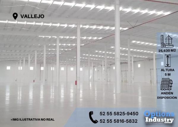 Increíble nave industrial en alquiler en Vallejo