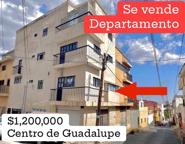 Departamento en Venta en Guadalupe Centro, Guadalupe, Zacatecas