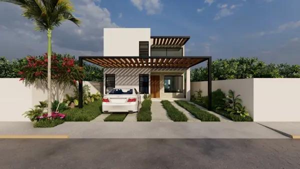 Casa en Preventa a 10 min. de Chuburná Puerto. Hunucmá, Yucatán