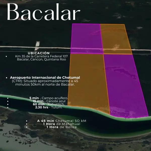 Terreno en Venta en Bacalar Uno, Espacio para Actividades Productivas