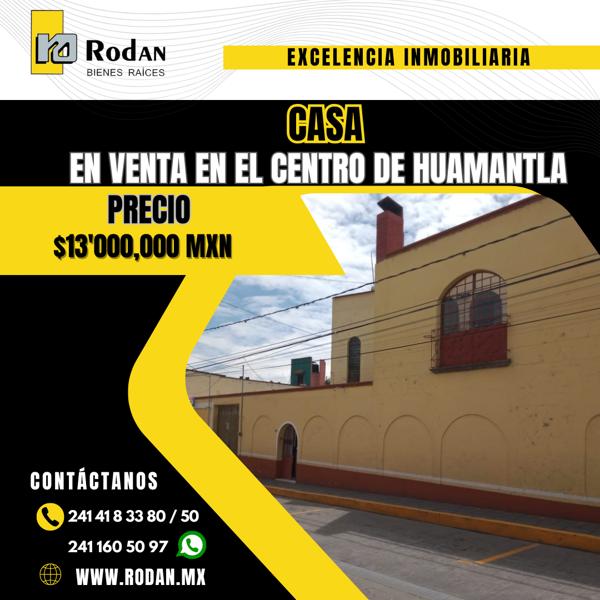 Casa en Venta en Huamantla Centro, Huamantla, Tlaxcala