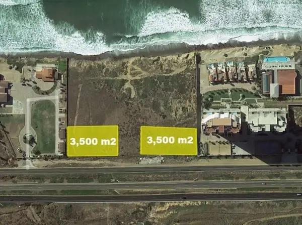 Venta de Terreno frente al mar de 0.7HA en Rosarito, Primo Tapia.