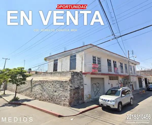 CASA EN ESQUINA EN REMATE EN EL CENTRO DE CUAUTLA, MORELOS 506 M2 TERRENO, PRECIO NEGOCIABLE CASA EN ESQUINA EN REMATE EN EL CENTRO DE CUAUTLA, MORELOS 506 M2 TERRENO, PRECIO NEGOCIABLE