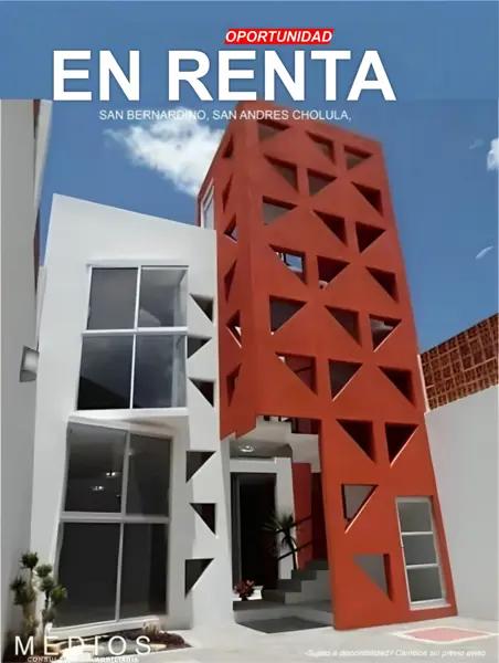 DEPTO EN RENTA CERCA A LA UVM, PUEBLA, UBICACION INCOMPARABLE