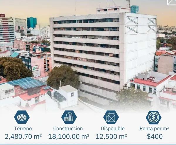 Edificio Comercial en Renta en Juárez, Cuauhtémoc, Ciudad de México