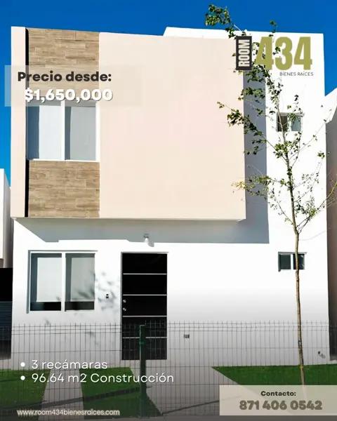 Casa en venta en Ex Hacienda la Joya, Torreón, Coahuila de Zaragoza