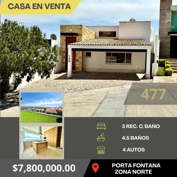 CASAE EN VENTA EN PORTA FONTANA