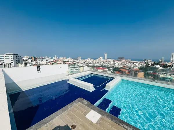Departamento Habitacional con Cocina Integral y Alberca en Venta en Boca del Río