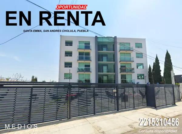 RENTA DEPTO EN SANTA EMMA, SAN ANDRES CHOLULA, A MIN DE UDLAP Y MAS RENTA DEPTO EN SANTA EMMA, SAN ANDRES CHOLULA, A MIN DE UDLAP Y MAS