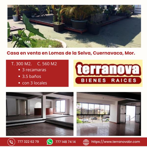 Casa en venta en Lomas de la Selva, Cuernavaca, Morelos