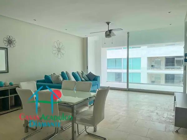 Departamento Amueblado en lujoso condominio de playa