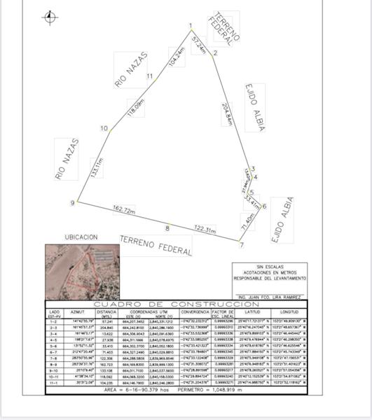 Terreno en venta en Albia, Torreón, Coahuila de Zaragoza