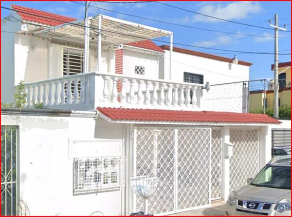 VENTA CASA SEYBAPLAYA 10 SUPER MANZANA98 CANCUN QUINTANA ROO MÈXICO RECUPERACIÒN BANCARIA