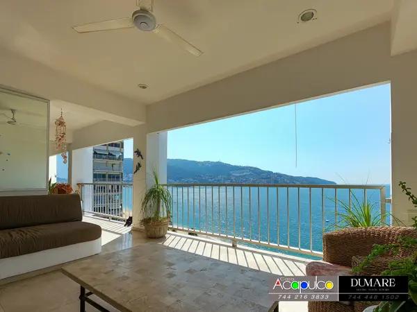 Apartamento en Camelia 8, Acapulco - Vista y Acceso Privado a Playa