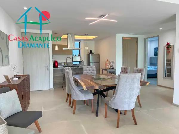 Departamento en renta en Residencial La Isla, Acapulco de Juárez, Guerrero