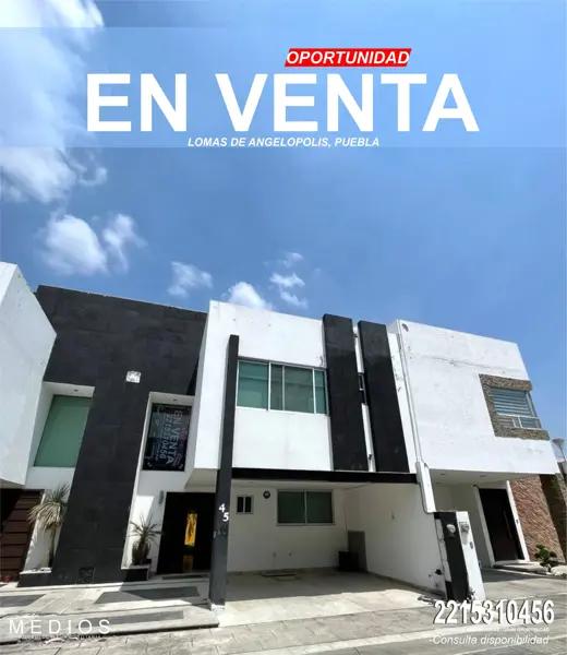CASA EN LIQUIDACION EN LOSMAS DE ANGELOPOLIS, PUEBLA, PRECIO NEGOCIABLE