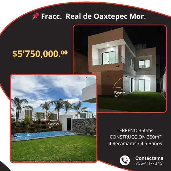 REAL DE OAXTEPEC CASA NUEVA REAL DE OAXTEPEC CASA NUEVA