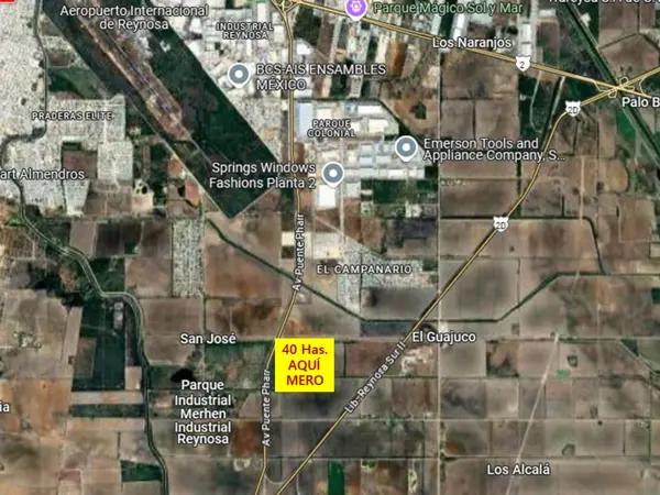 40 Has MUY RENTABLES EN REYNOSA