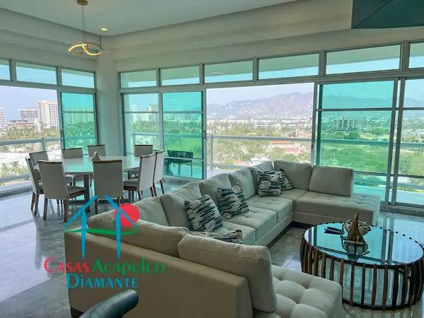 Departamento en renta vacacional con roof garden y jacuzzi: lujo total en Playa Diamante Departamento en renta vacacional con roof garden y jacuzzi: lujo total en Playa Diamante